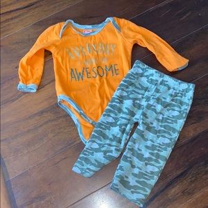 Baby boy 2 piece long sleeve outfit